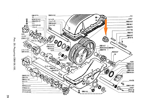Шестерня ОВБ 6115 (Z=17 переключения): купить в Нижнем Новгороде
