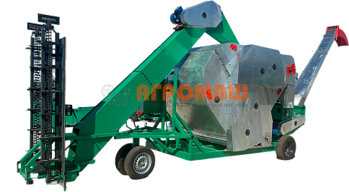 Мобильный зерноочистительный комплекс МЗК-100М цинк: купить в Нижнем Новгороде