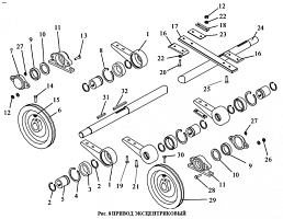 Привод эксцентриковый ЗВТ 86.000 (ЗВС-20А) нов.: купить в Нижнем Новгороде