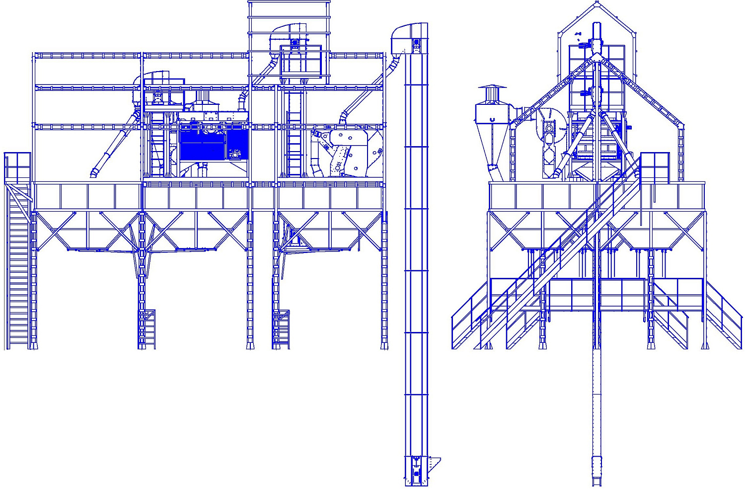 Металлоконструкция: Двухбункерный: купить в Нижнем Новгороде