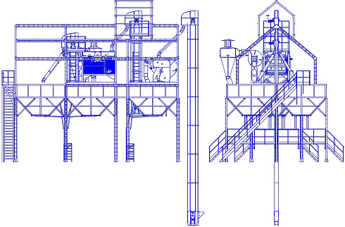 Металлоконструкция: Двухбункерный: купить в Нижнем Новгороде