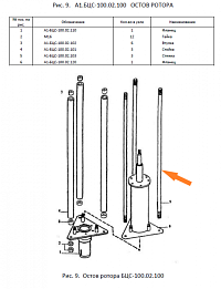 Стяжка А1-БЦС-100.02.103 (ф16мм L=1375мм резьба 85 мм.): купить в Нижнем Новгороде