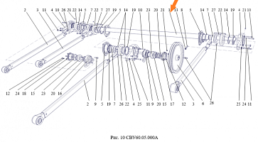 Вал главный СВУ 60.05.010А: купить в Нижнем Новгороде