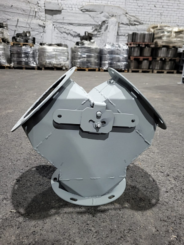 Клапан ручной симметричный ф200мм уг45гр (распределитель) : купить в Нижнем Новгороде