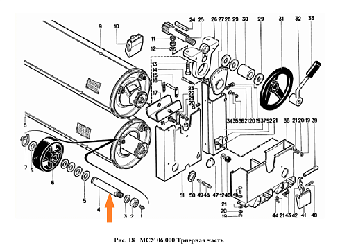 Ось МСУ 06.604: купить в Нижнем Новгороде